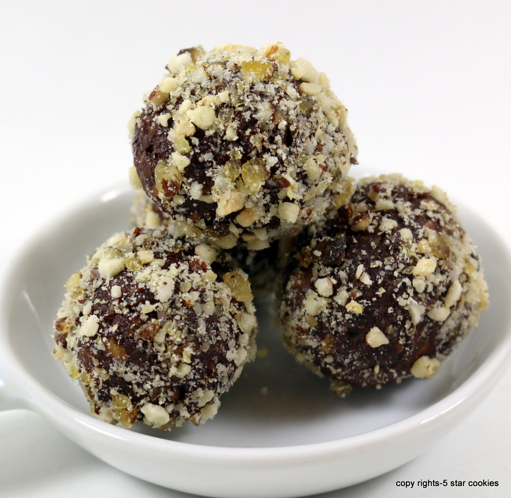 Chocolate Coffee Bombs 5 Star Cookies