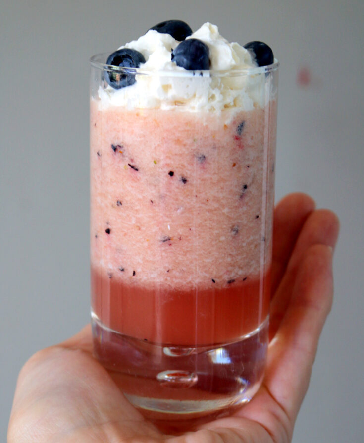 Mixed fruit drink from the best food blog 5starcookies