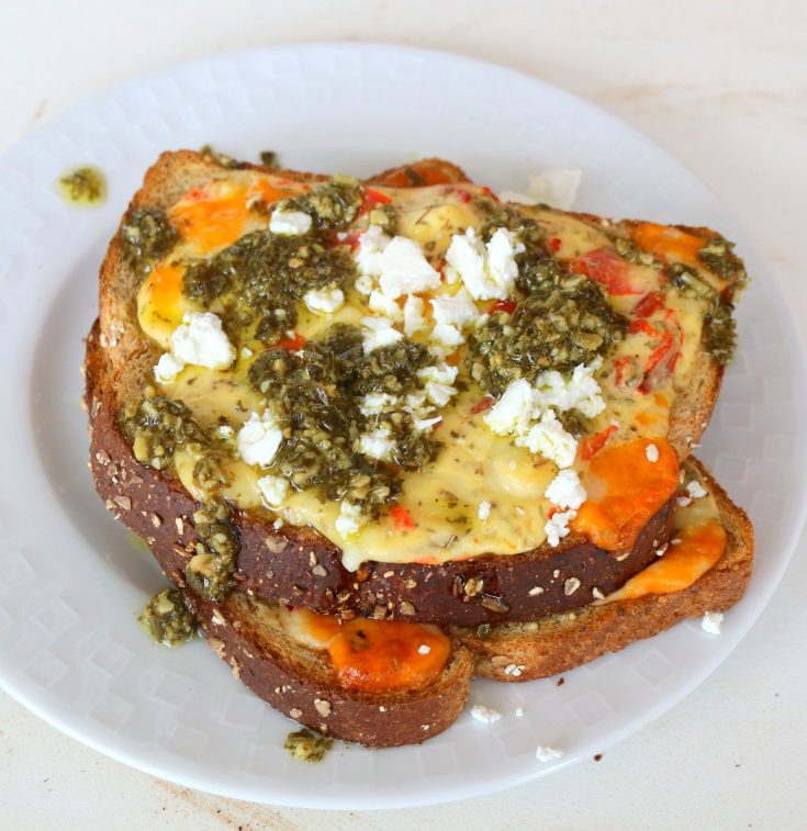 Oven Hot Cheese Sandwich from the best food blog 5starcookies