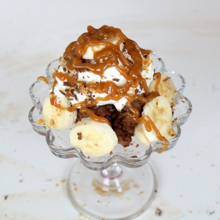 Banana Tea Dessert from the best food blog 5starcookies