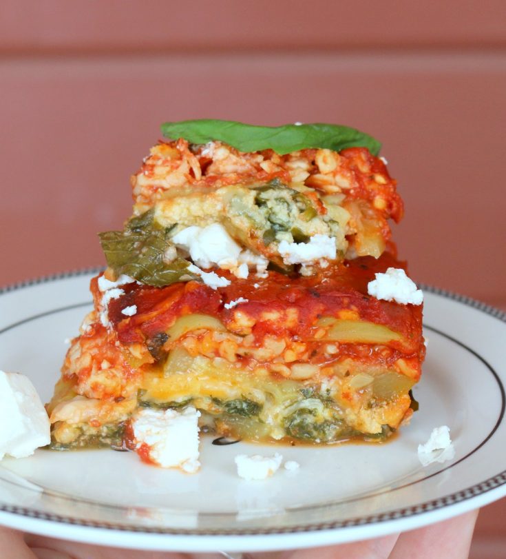 ZUCCHINI LASAGNA 9 x 5 from the best food blog 5starcookies