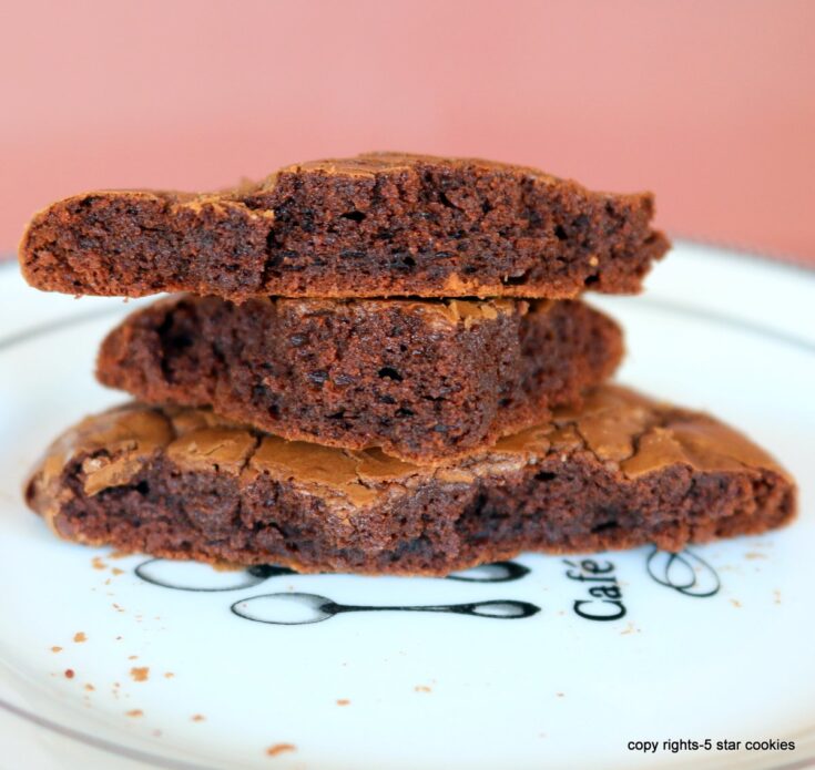 Brownie Chocolate Heaven Cookies are the most spectacular cookies