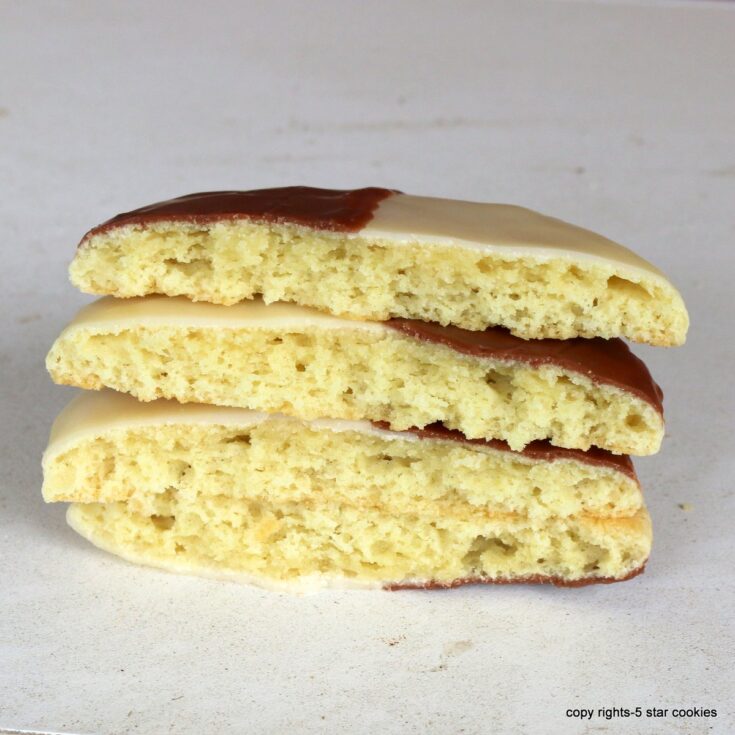 Black and White Cookies from New York