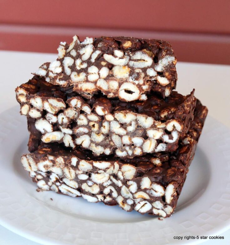 puffed wheat chocolate recipe