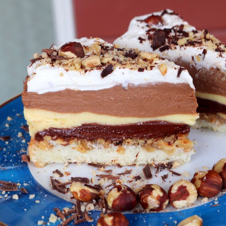 Nutella Hazelnut Chocolate Torte