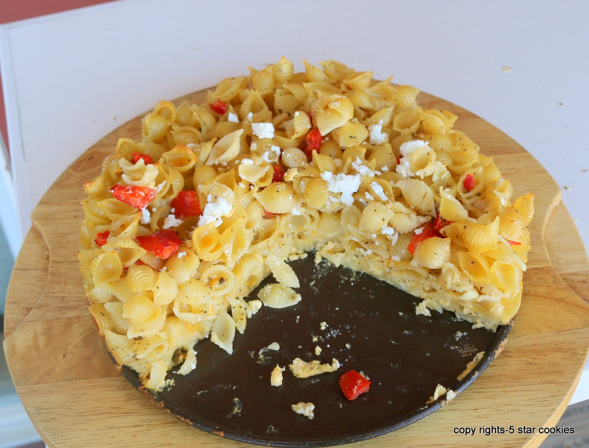 Italian Pasta Cheese Torte - Oven Best Recipes - 5 Star Cookies