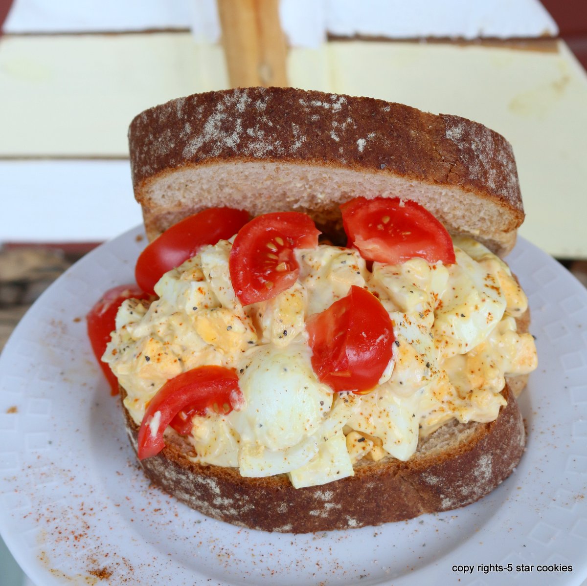 egg salad sandwich recipe