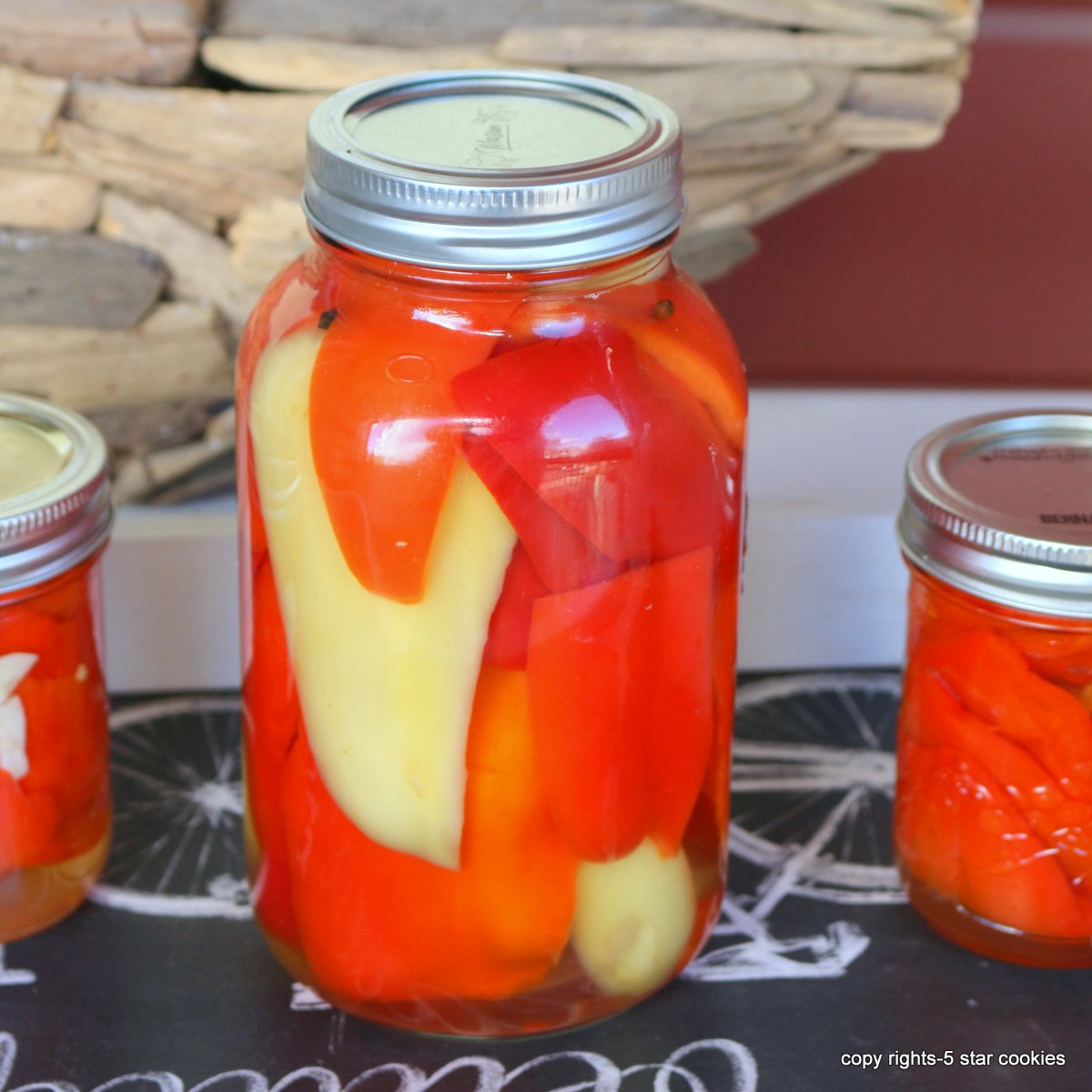 Easy Red Peppers Recipe The Best Canning 5 Star Cookies